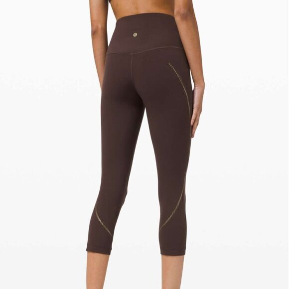 Lululemon Align High-Rise Crop 21" *Gold French Press - Picture 6 of 6